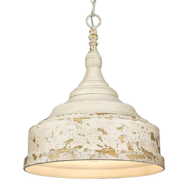 3 Light 17 inch Pendant in Antique Ivory - 232957
