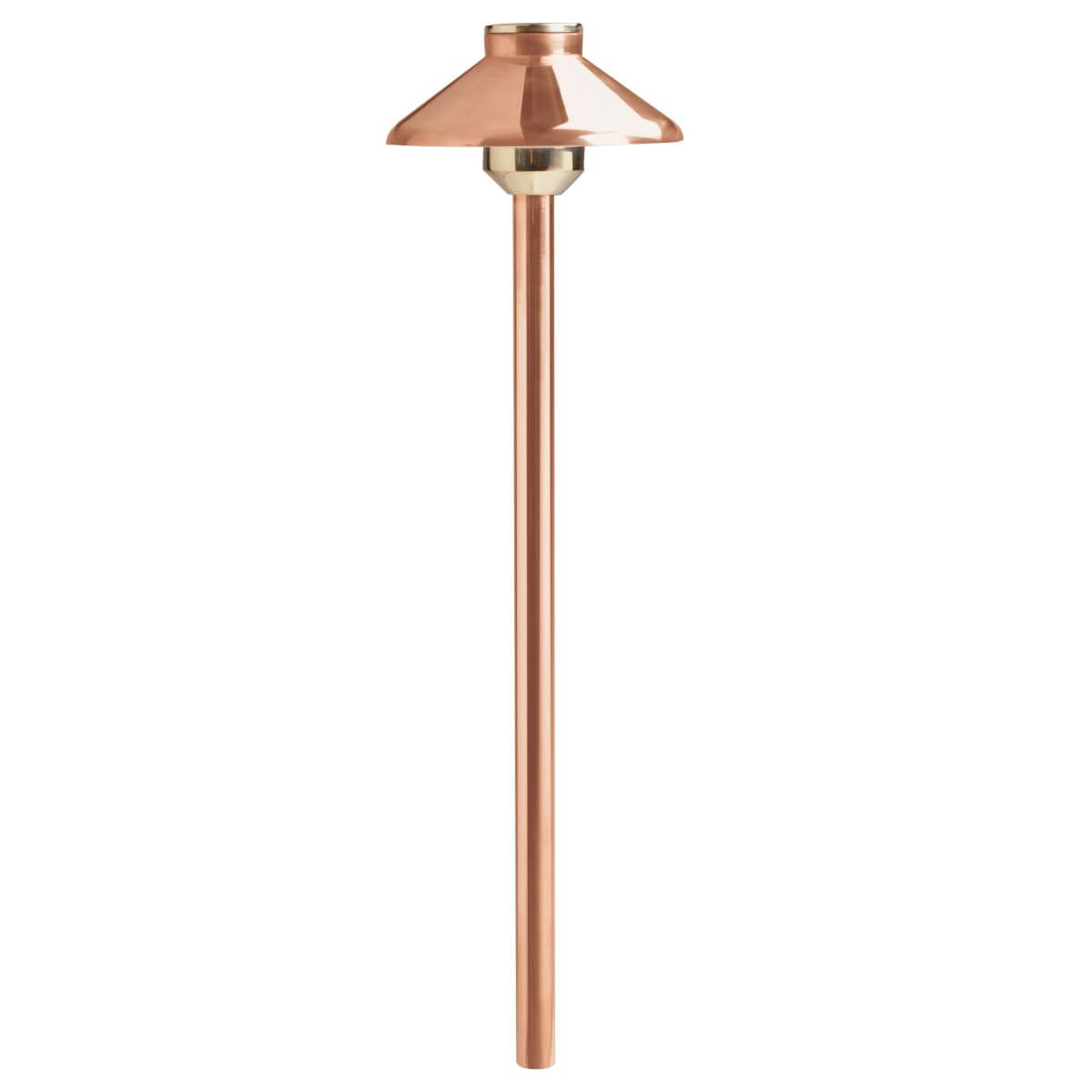 23 inch Tall Landscape 12V LED Path-Spread Light in Copper - 233184