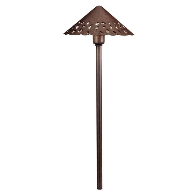 22 inch Tall Landscape 12V LED Path-Spread Light in Textured Tannery Bronze - 233209