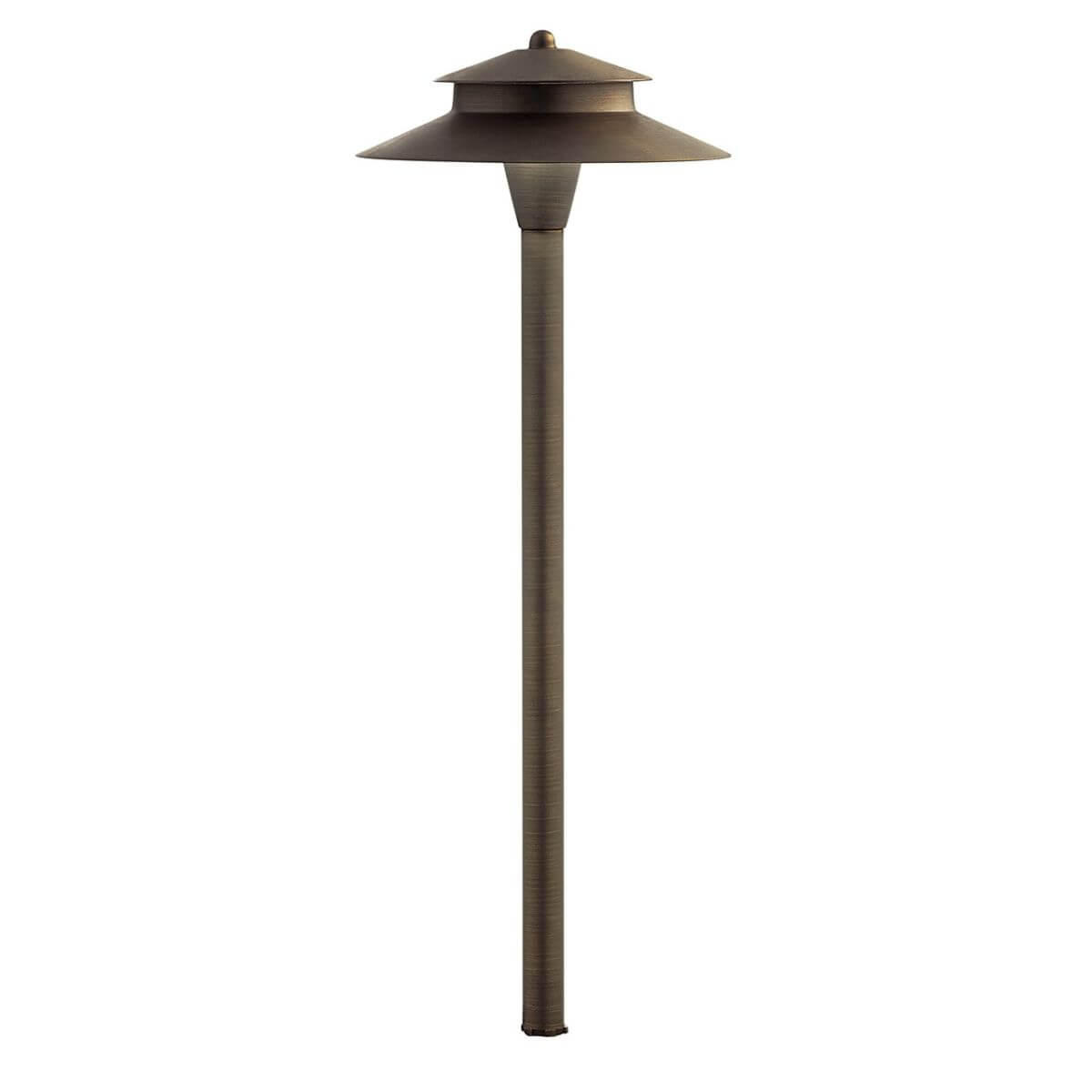 23 inch Tall LED Outdoor Mission Path Light in Centennial Brass - 233447