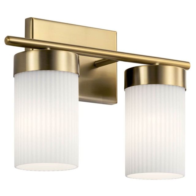 Wisterial 15 inch Vanity Light - 3 Light - Brushed Natural Brass