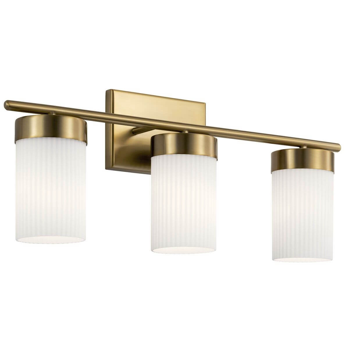 Wisterial 24 inch Vanity Light - 3 Light - Brushed Natural Brass