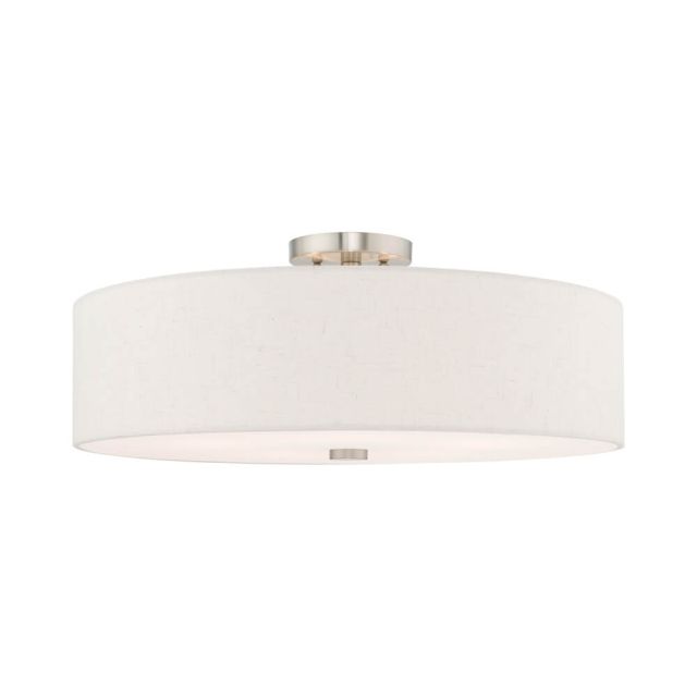 5 Light 22 Inch Brushed Nickel Ceiling Mount - 234484