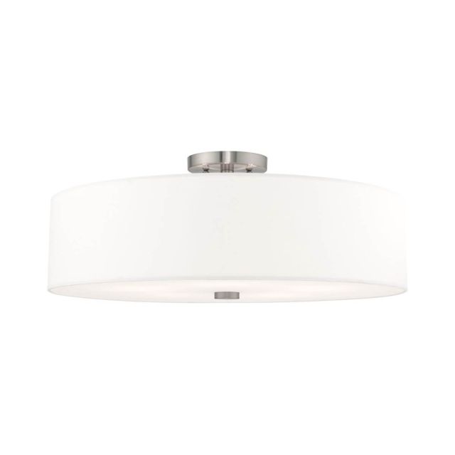 5 Light 22 Inch Brushed Nickel Ceiling Mount - 234486