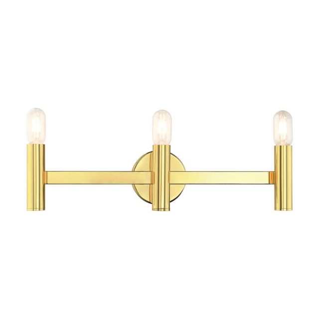 3 Light 24 Inch Vanity Sconce in Polished Brass - 234600