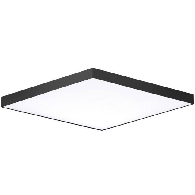 15 inch Square LED Outdoor Flush Mount in Black