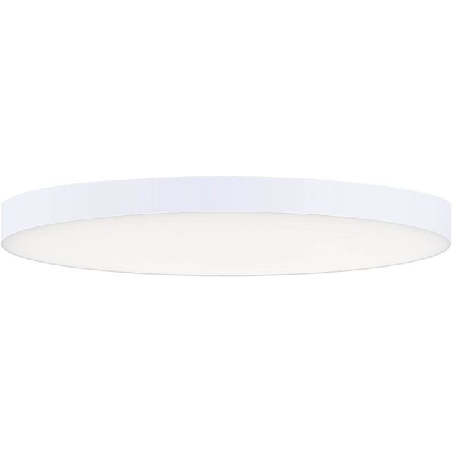 16 inch Round LED Outdoor Flush Mount in White