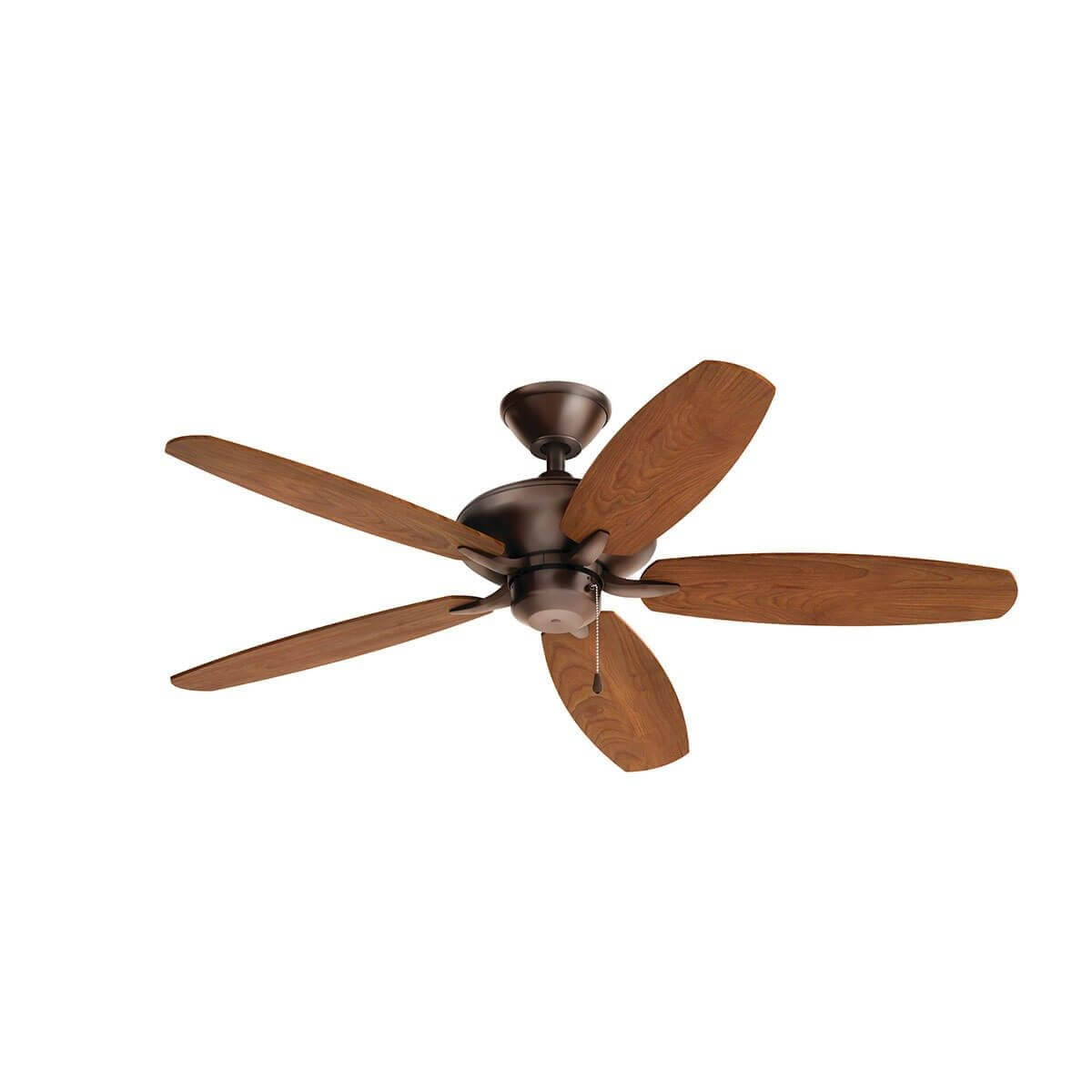 Lynndale 52 Inch Ceiling Fan - Oil Brushed Bronze with Walnut-Cherry Blade