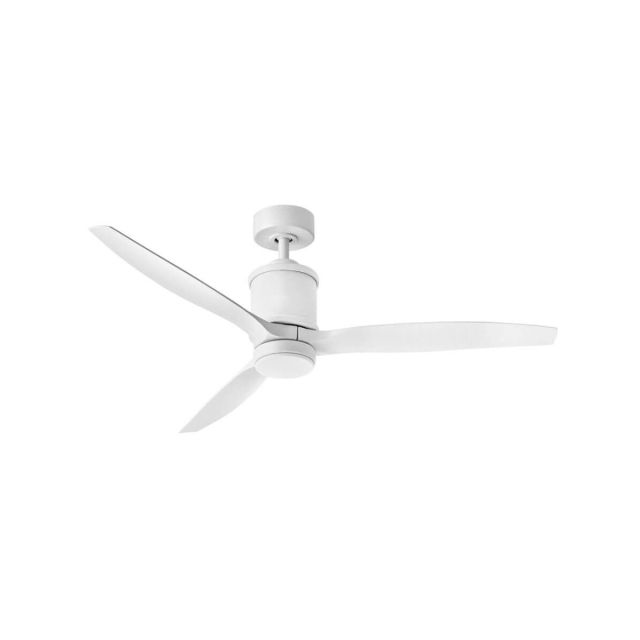 Maison 60 Inch Ceiling Fan with LED Lights - Matte White