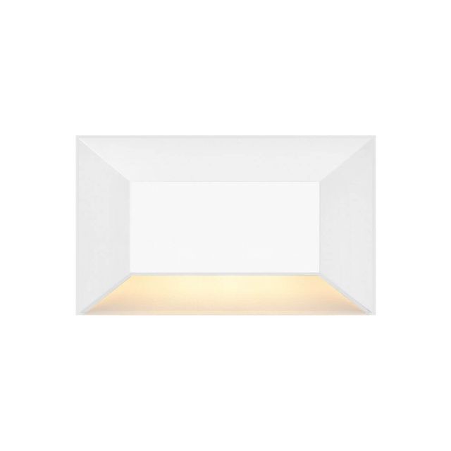 Hinkley Lighting Nuvi 5 inch Rectangular LED Deck Sconce in Matte White 15225MW