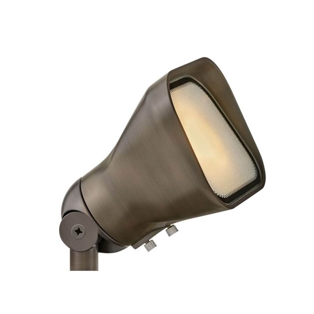 Hinkley Lighting Lumacore 5 inch Variable Output 2700K LED Accent Flood Spot Light 12v in Matte Bronze with Frosted Lens 15300MZ-LMA27K