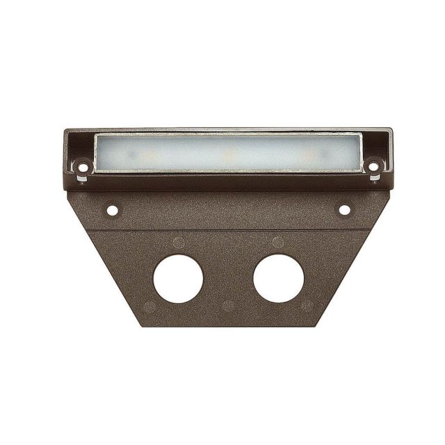 Hinkley Lighting Nuvi 5 inch Medium LED Outdoor Deck Sconce in Bronze 15446BZ