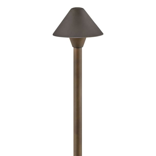 Hinkley Lighting 16016OZ-LL Springfield 1 Light 16 inch Tall LED Outdoor Landscape Path Light in Oil Rubbed Bronze
