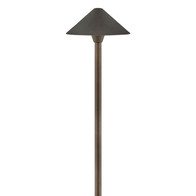 Hinkley Lighting 16019OZ-LL Springfield 1 Light 24 inch Tall LED Outdoor Landscape Path Light in Oil Rubbed Bronze with Clear Glass