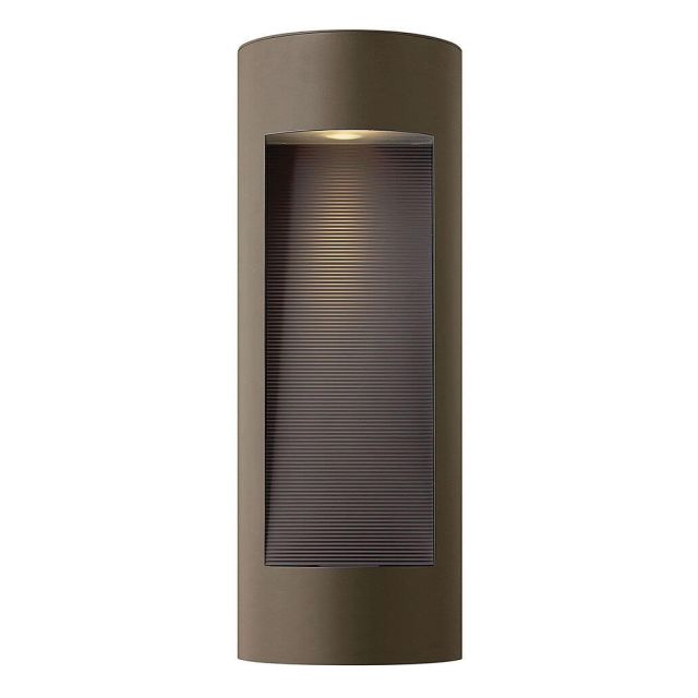 Hinkley Lighting 1664BZ Luna 2 Light 24 inch Tall Outdoor Wall Mount Lantern in Bronze with Etched Lens