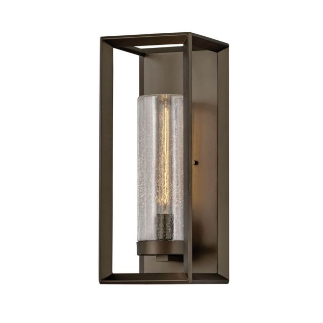 Hinkley Lighting 29309WB-LL Rhodes 1 Light 22 inch Tall Large LED Outdoor Wall Mount Lantern in Warm Bronze with Clear Seedy Glass
