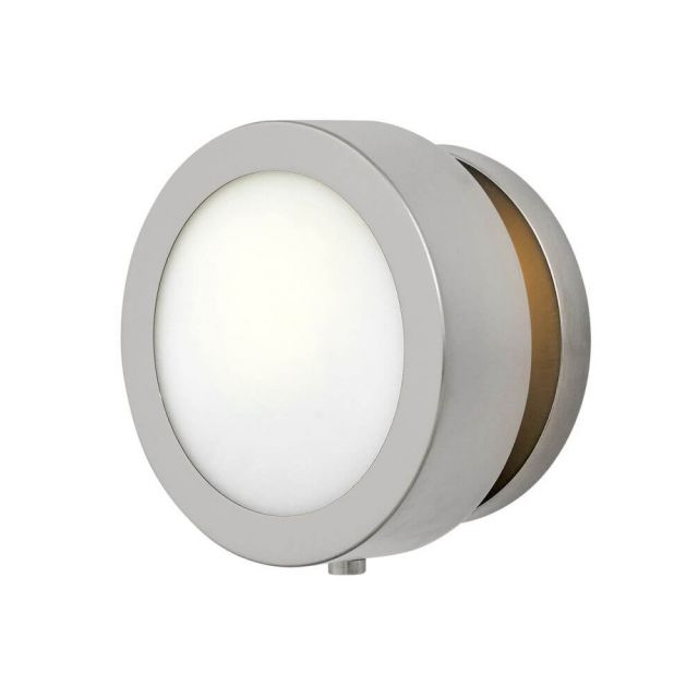 Hinkley Lighting Mercer 1 Light 7 inch Tall Wall Sconce in Brushed Nickel with Etched Opal Glass 3650BN