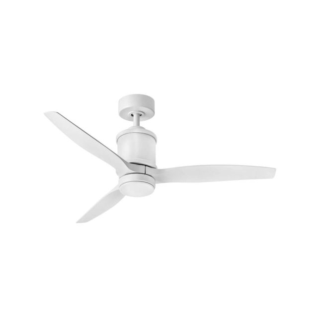 Hinkley Lighting 900752FMW-LWD Hover 52 inch 3 Blade LED Outdoor Ceiling Fan in Matte White