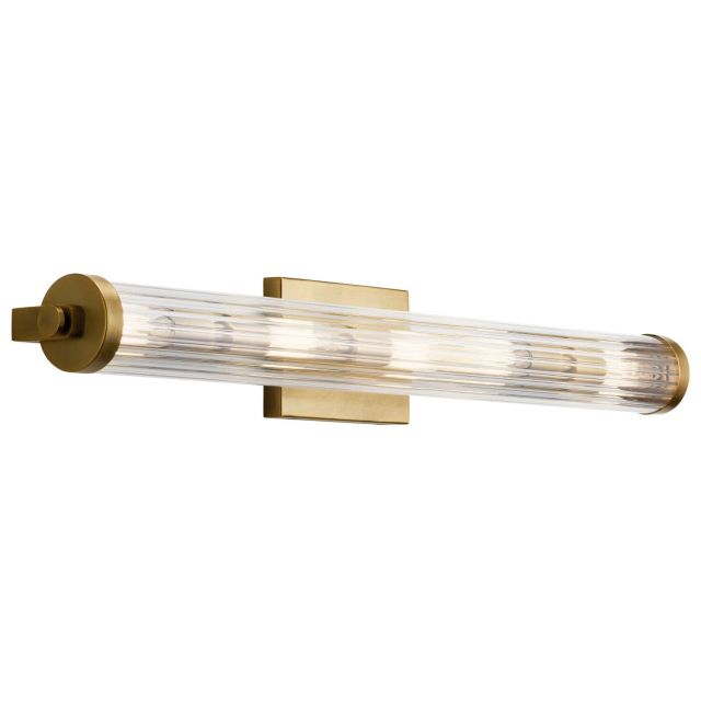Kichler Azores 4 Light 25 inch Linear Vanity Light in