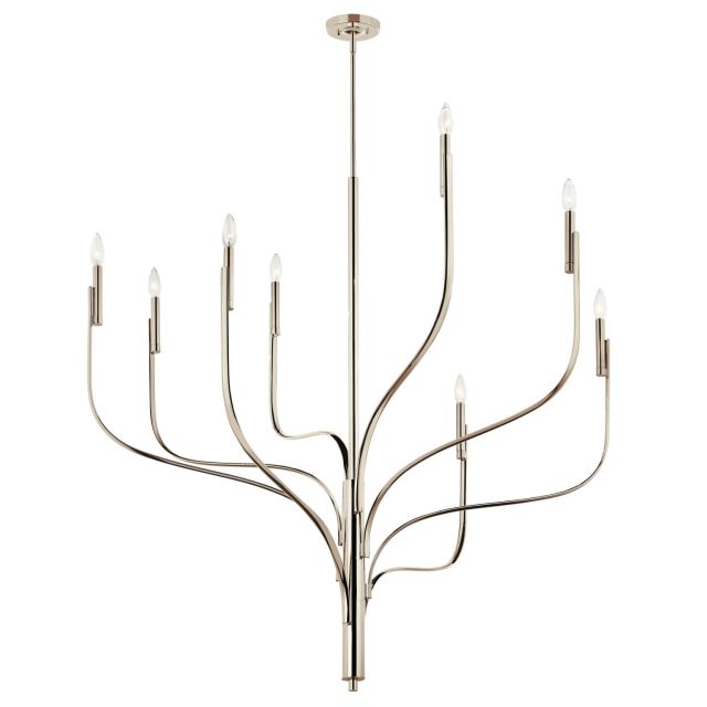 Kichler 52673CPZ Livadia 6 Light 36 inch Chandelier in