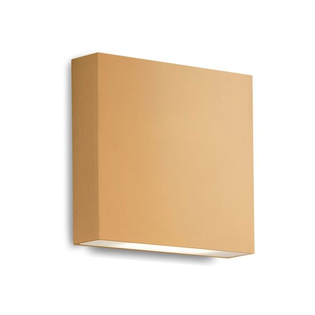Kuzco Lighting AT6606-BG Mica 6 inch Tall LED Wall Sconce in Brushed Gold with Frosted Glass