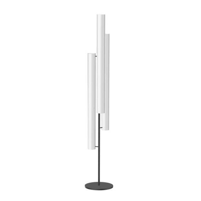 Kuzco Lighting FL70355-BK Gramercy 70 inch Tall LED Floor Lamp in Black with Frosted Glass
