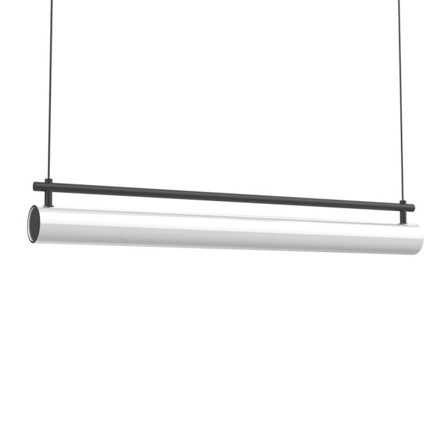 Kuzco Lighting LP70130-BK Gramercy 30 inch LED Linear Light in Black with Frosted Glass