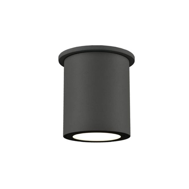 Kuzco Lighting EC19404-BK Lamar 4 inch LED Outdoor Ceiling Mount in Black with White PC Diffuser
