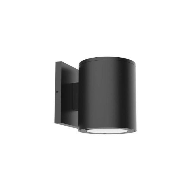 Kuzco Lighting EW19404-BK Lamar 5 inch Tall LED Outdoor Wall Light in Black with Frosted PC Diffuser