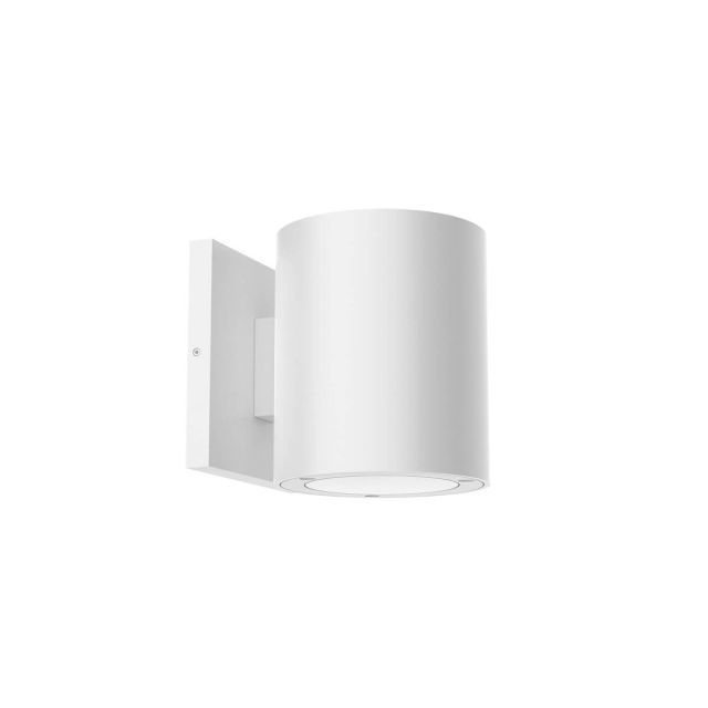 Kuzco Lighting EW19414-WH Lamar 5 inch Tall LED Outdoor Wall Light in White with Frosted PC Diffuser