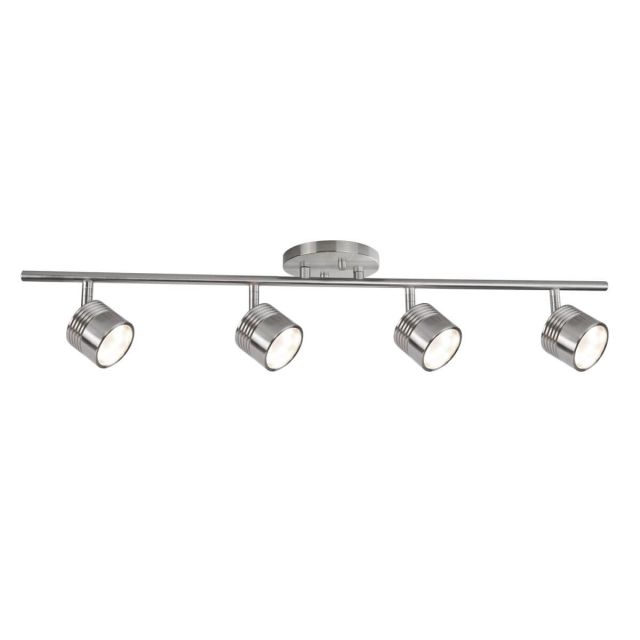 Kuzco Lighting TR10031-BN Lyra 31 inch LED Track Light in Brushed Nickel with Frosted Glass