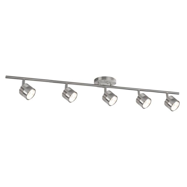 Kuzco Lighting TR10036-BN Lyra 36 inch LED Track Light in Brushed Nickel with Frosted Glass