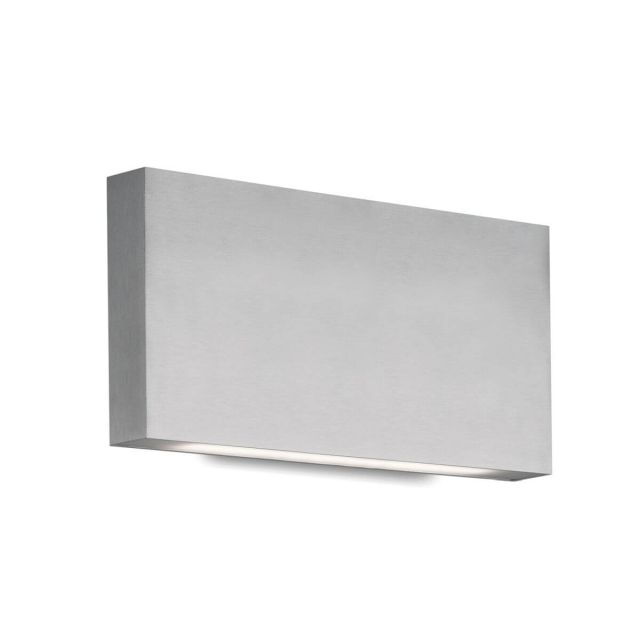 Kuzco Lighting AT6610-BN Mica 10 inch LED Outdoor Wall Light in Brushed Nickel with Frosted Glass