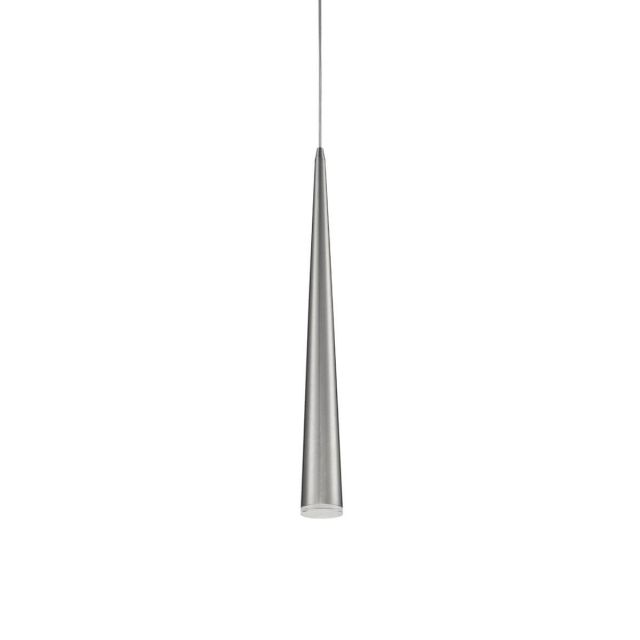 Kuzco Lighting 401215BN-LED Mina 3 inch LED Pendant in Brushed Nickel with Acrylic Diffuser