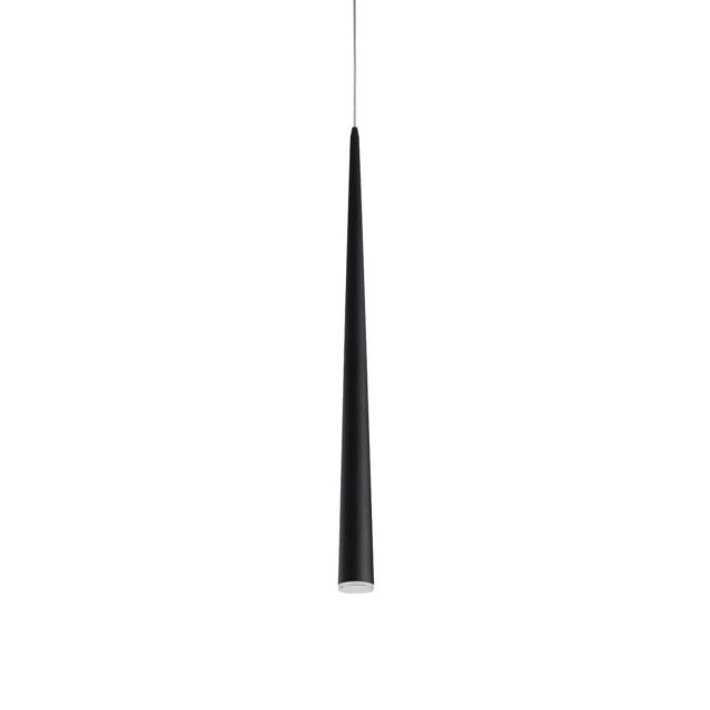 Kuzco Lighting 401216BK-LED Mina 3 inch LED Pendant in Black with Acrylic Diffuser