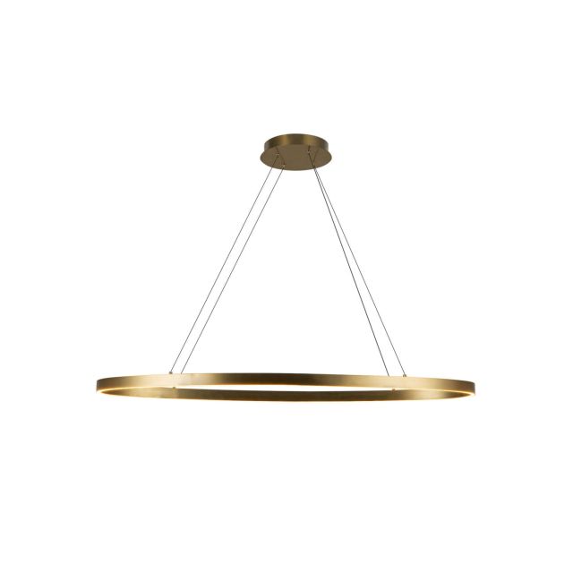 ぐりたん　0209 3.1★ Kuzco Lighting LP79153-BG Ovale 53 inch LED Pendant in