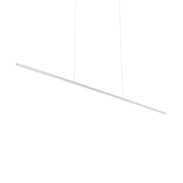 Kuzco Lighting LP18260-BN Vega 60 inch LED Linear Light in Brushed Nickel with White Acrylic Diffuser