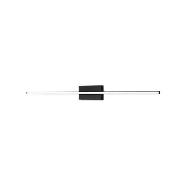 Kuzco Lighting WS18236-BK Vega 36 inch LED Wall Sconce in Black with White Acrylic Diffuser