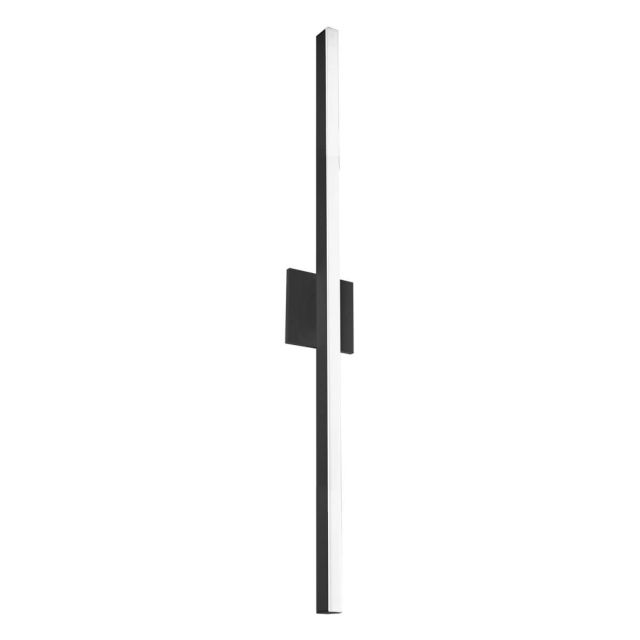 Kuzco Lighting WS10336-BK Vega 37 inch Tall LED Wall Sconce in Black with White Acrylic Diffuser