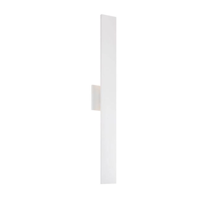 Kuzco Lighting AT7935-WH Vesta 36 inch Tall LED Outdoor Wall Light in White with Frosted Glass