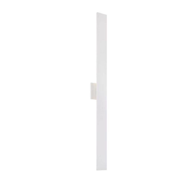 Kuzco Lighting AT7950-WH Vesta 50 inch Tall LED Outdoor Wall Light in White with Frosted Glass