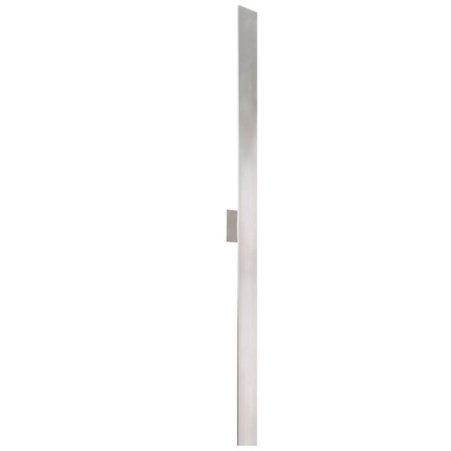 Kuzco Lighting AT7972-BN Vesta 72 inch Tall LED Outdoor Wall Light in Brushed Nickel with Frosted Glass