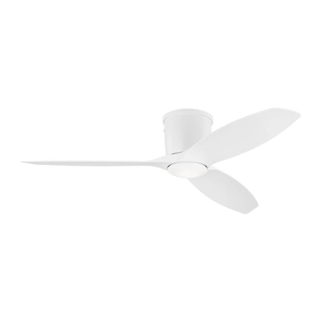 Visual Comfort Fan 3TTHR52RZWD Titus 52 inch 3 Blade Outdoor LED Hugger Fan in Matte White