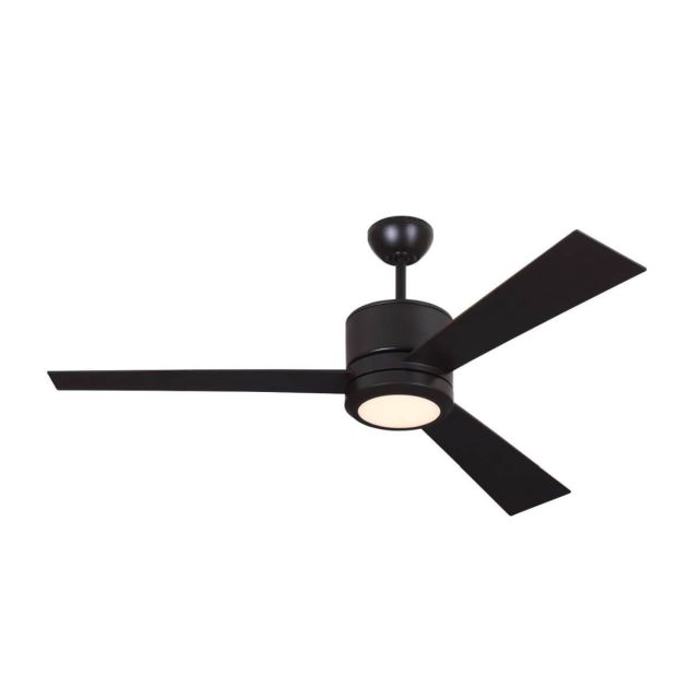 Visual Comfort Fan Vision 52 Inch Ceiling Fan In Oil Rubbed Bronze with Roman Bronze Blade 3VNR52OZD
