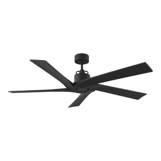 Visual Comfort Fan 5ASPR56MBK Aspen 56 inch 5 Blade Ceiling Fan in Midnight Black