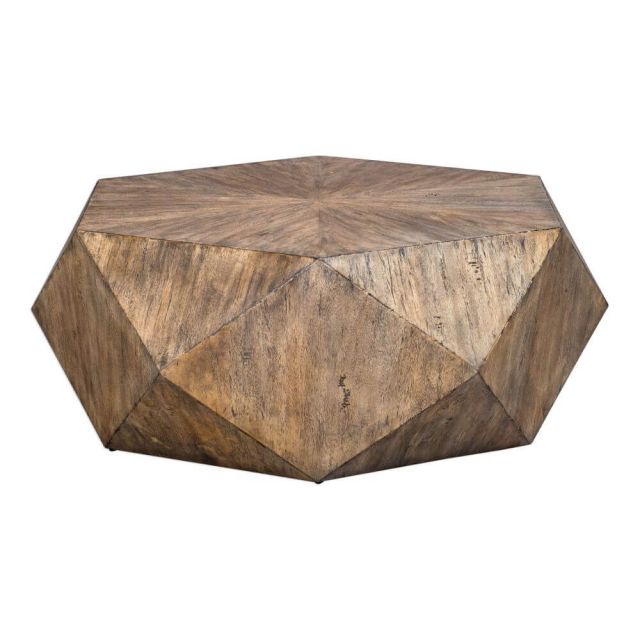 Uttermost Volker 48 x 18 inch Honey Coffee Table 25423