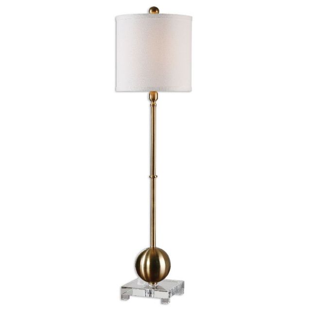 Uttermost Laton 35 Inch Tall Brass Buffet Lamp 29935-1