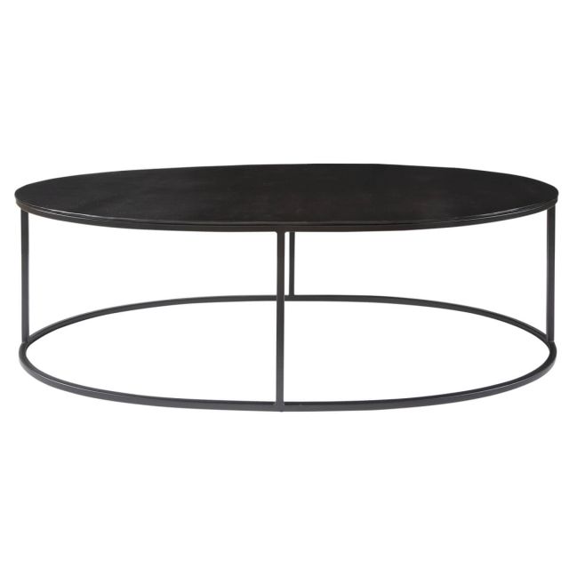 Uttermost 25152 Coreene 48 x 16 inch Oval Coffee Table