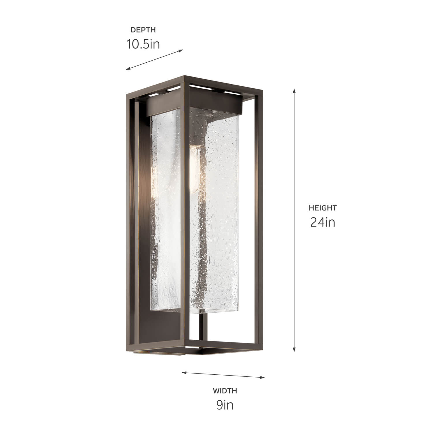 Kichler Mercer Outdoor Wall Light - Thumbnail 5