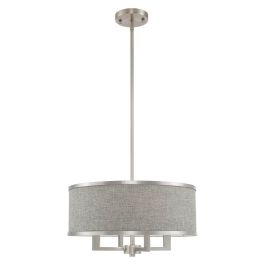 Livex Lighting Elizabeth 4 - Light Pendant In Black - View #13